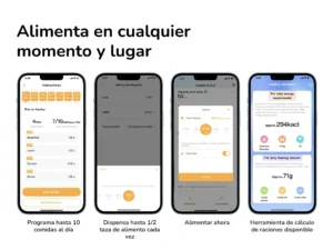 comedero automatico para mascotas petkit