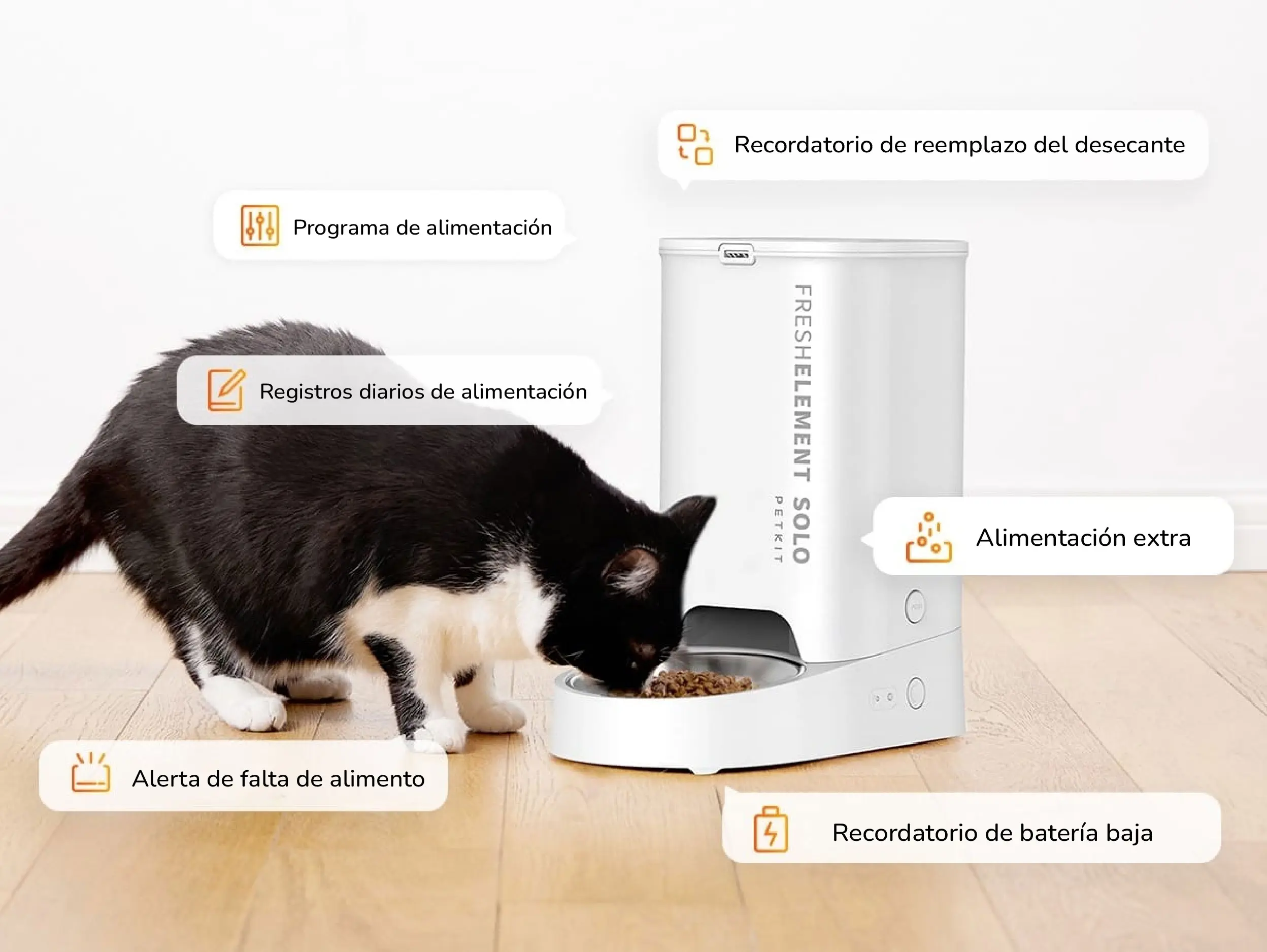 comedero automatico para mascotas petkit