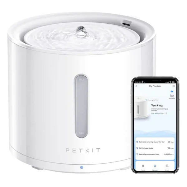 fuente de agua para gatos smart petkit