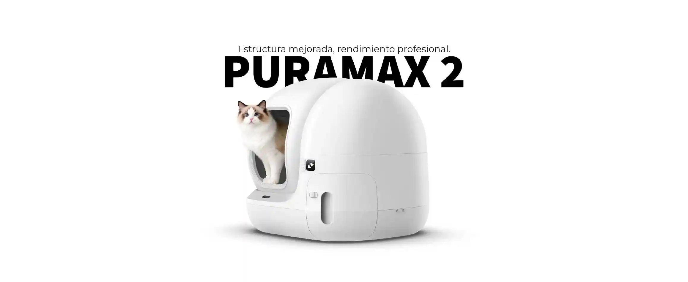 Arenero automático Petkit Puramax 2 principal Lima Perú