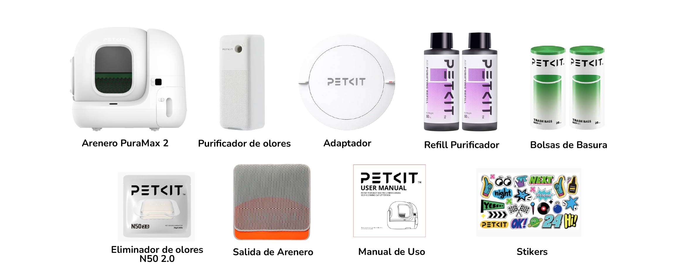 Accesorios para arenero automático Petkit Premium Lima Perú